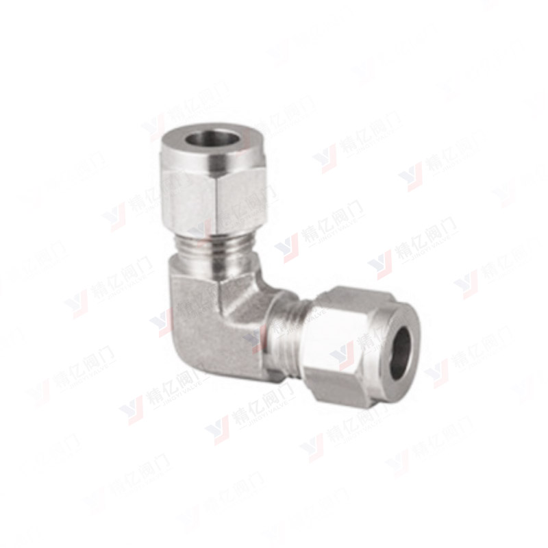 卡套式直角管接头