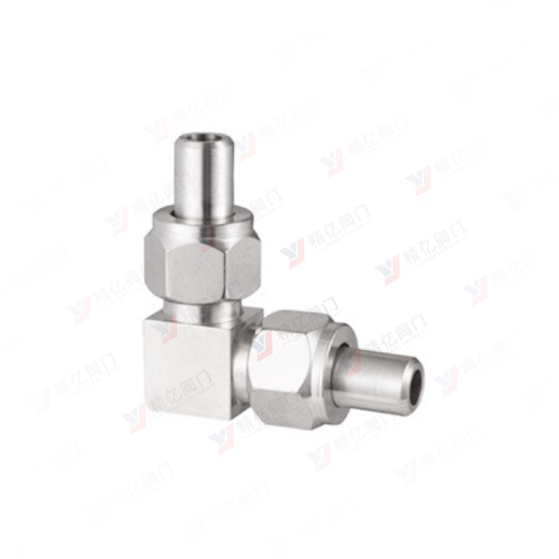 卡套式组合二通管接头