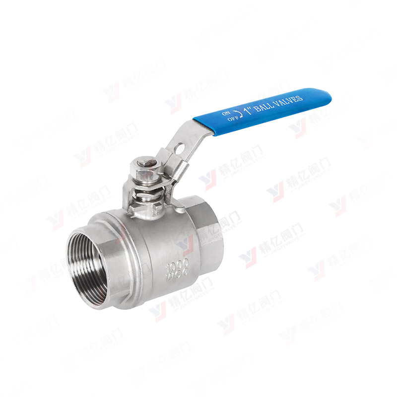 两片式丝扣球阀