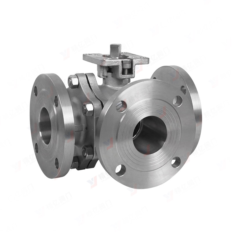 三通高平台法兰球阀